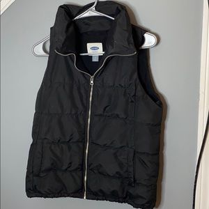 Black Puffy Vest